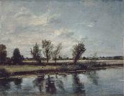 John Constable Water-meadow near Salisbury USA oil painting artist